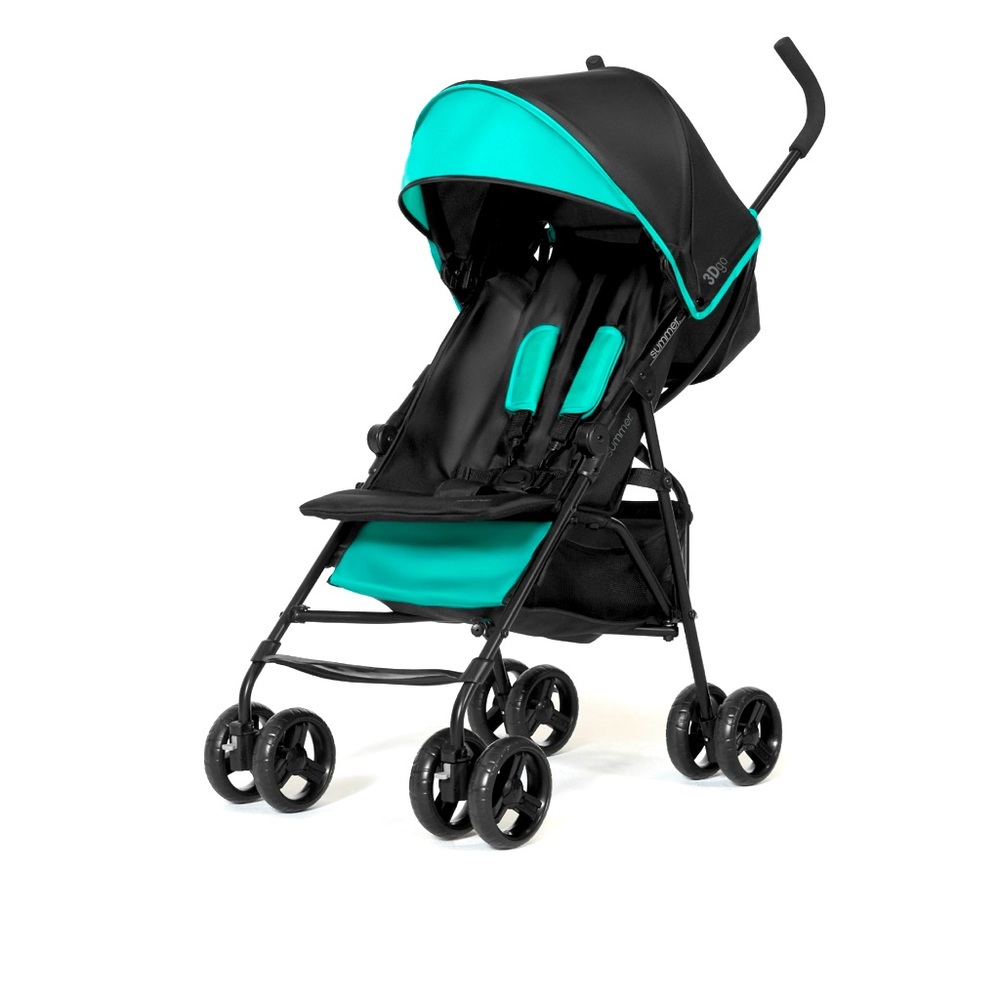 Summer Infant 3Dgo Lightweight Stroller, Black